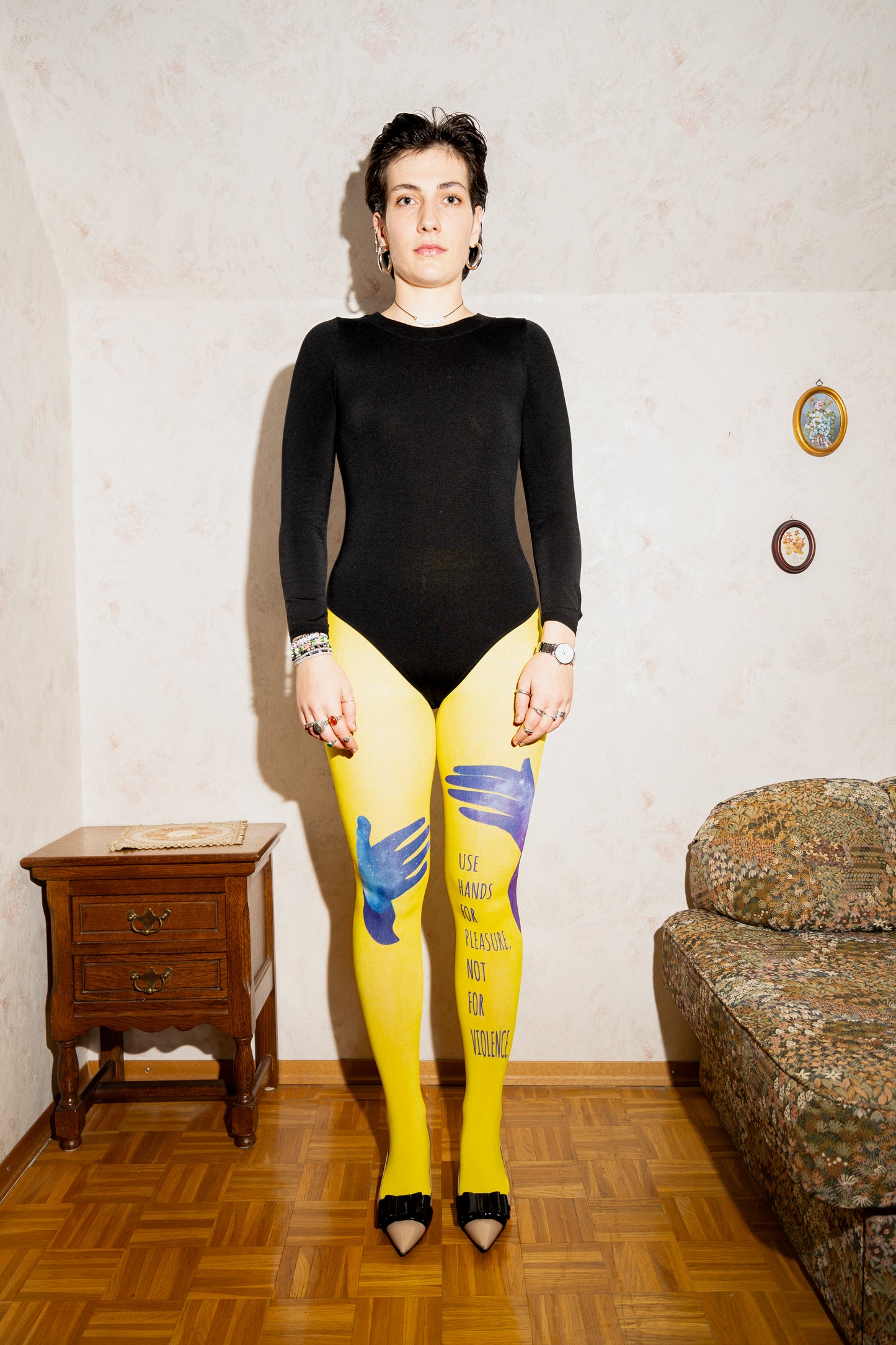 Use Hands For Pleasure Not For Violence